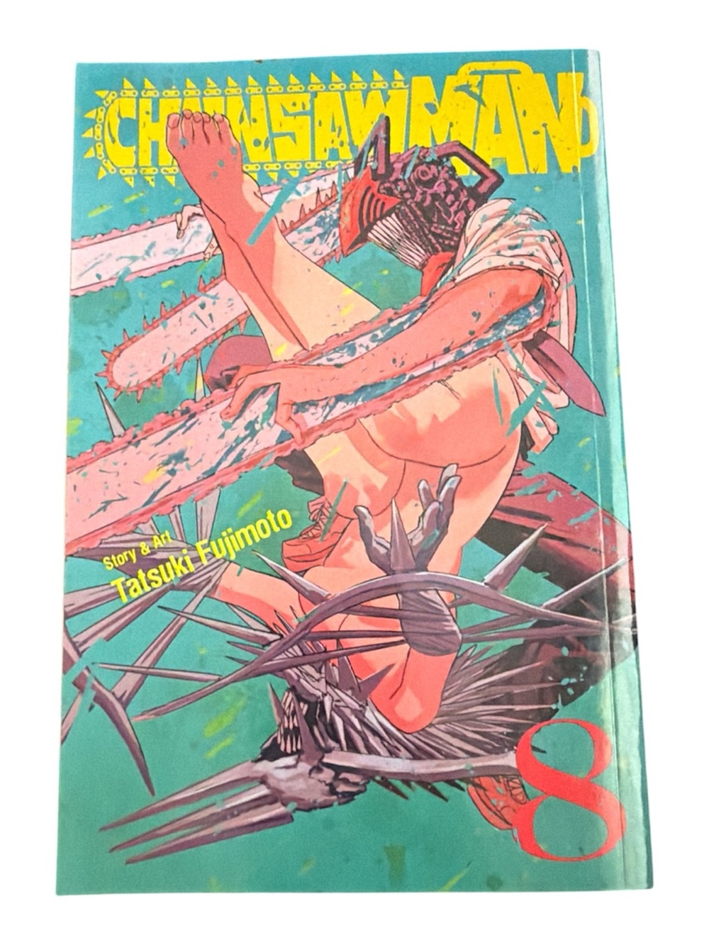 Chainsaw Man Volume 8 Manga by Tatsuki Fujimoto Viz Media Shonen Jump Japanese
